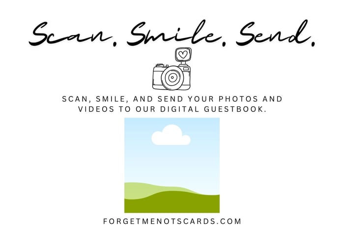 Scan. Smile. Send. Script 7x5 image